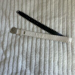 VINTAGE White Womens Guess Belt